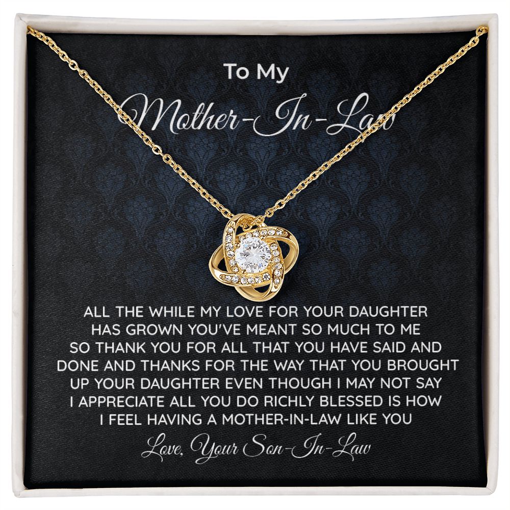 To My Mother In Law All The White My Love For Your Daughter Has Groom