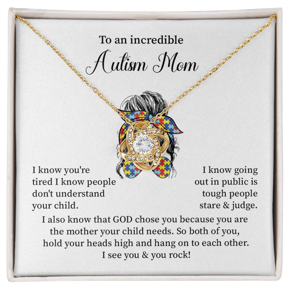 To an Incredible Autism Mom, I know You're Tired, Gifts Her On Autism Awareness Day From Son/Daughter