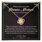 When You Wear This Promise Necklace From Boyfriend / Husband