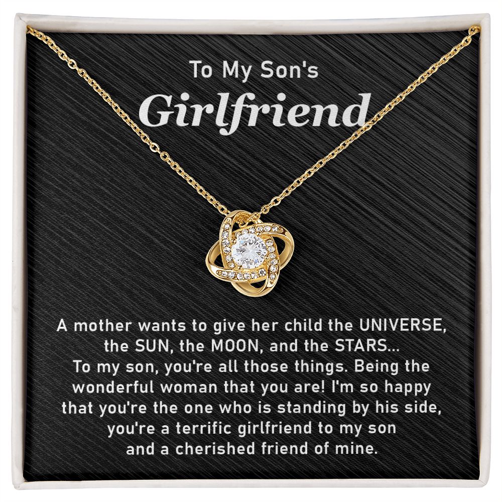 To My Son's Girlfriend You're A Terrific Girlfriend To My Son And A Cherished Friend Of Mine