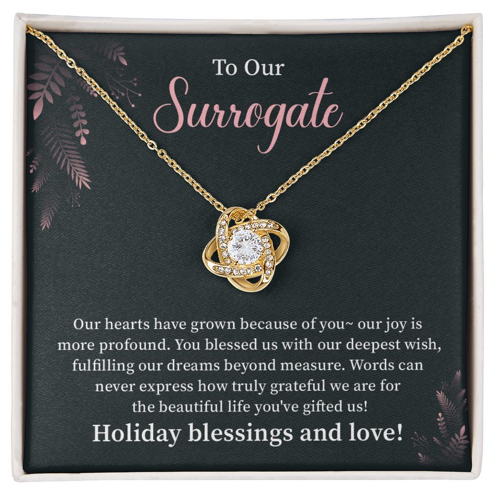 To Our Surrogate Holiday Blessings And Love