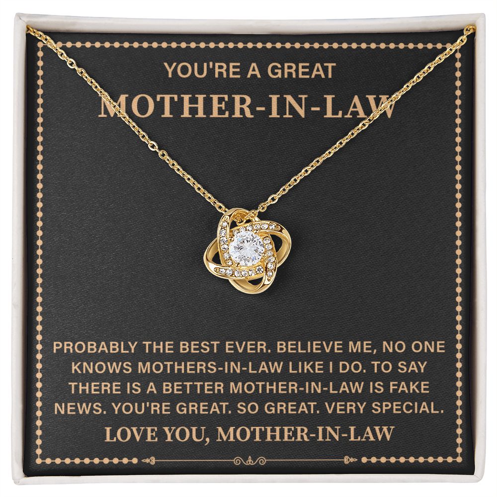 You're A Great Mother-In-Law Love You, Mother-In-Law