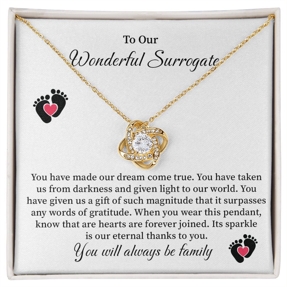 To Our Wonderful Surrogate You Will Always Be Family