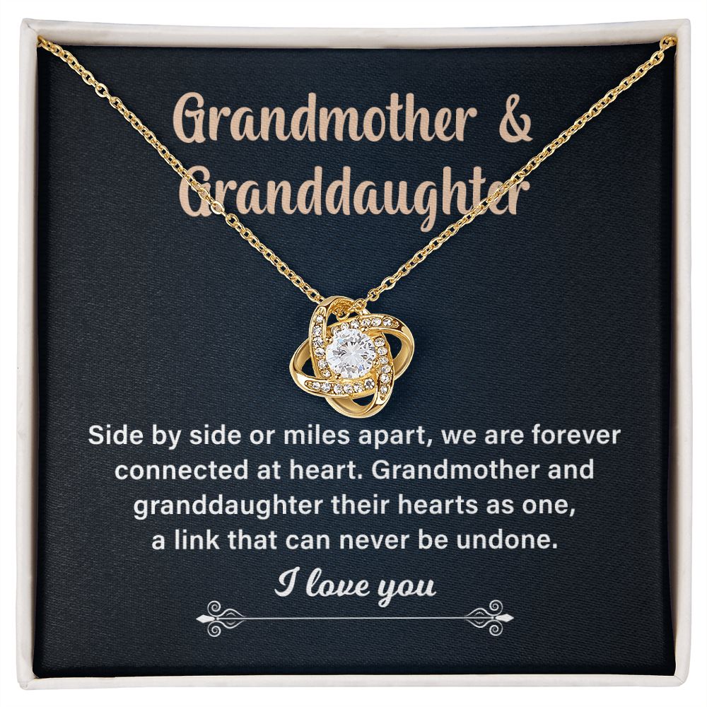 Grandmother & Granddaughter We Are Forever Connected At Heart