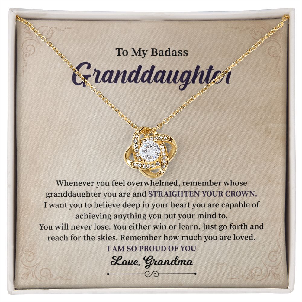 To My Badass Granddaughter I Am So Proud Of You Love, Grandma