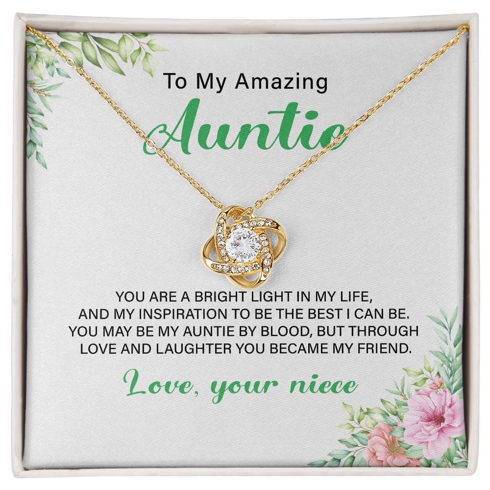 To My Amazing Aunt Love  your Niece