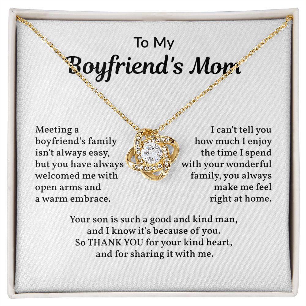 To My Boyfriend's Mom, You Have Always Welcomed Me With Open Arms And A Warm Embrace