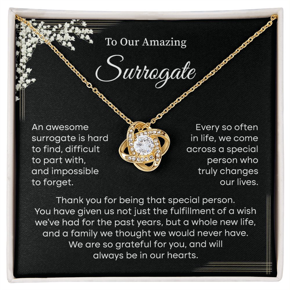 To Our Amazing Surrogate You Will Always Be In Our Hearts