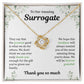 To Our Amazing Surrogate Necklace