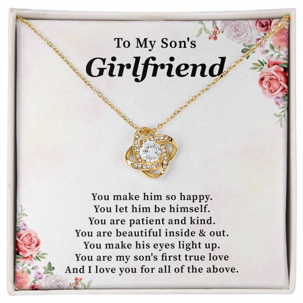 To My Son's Girlfriend I Love You For All Of The Above