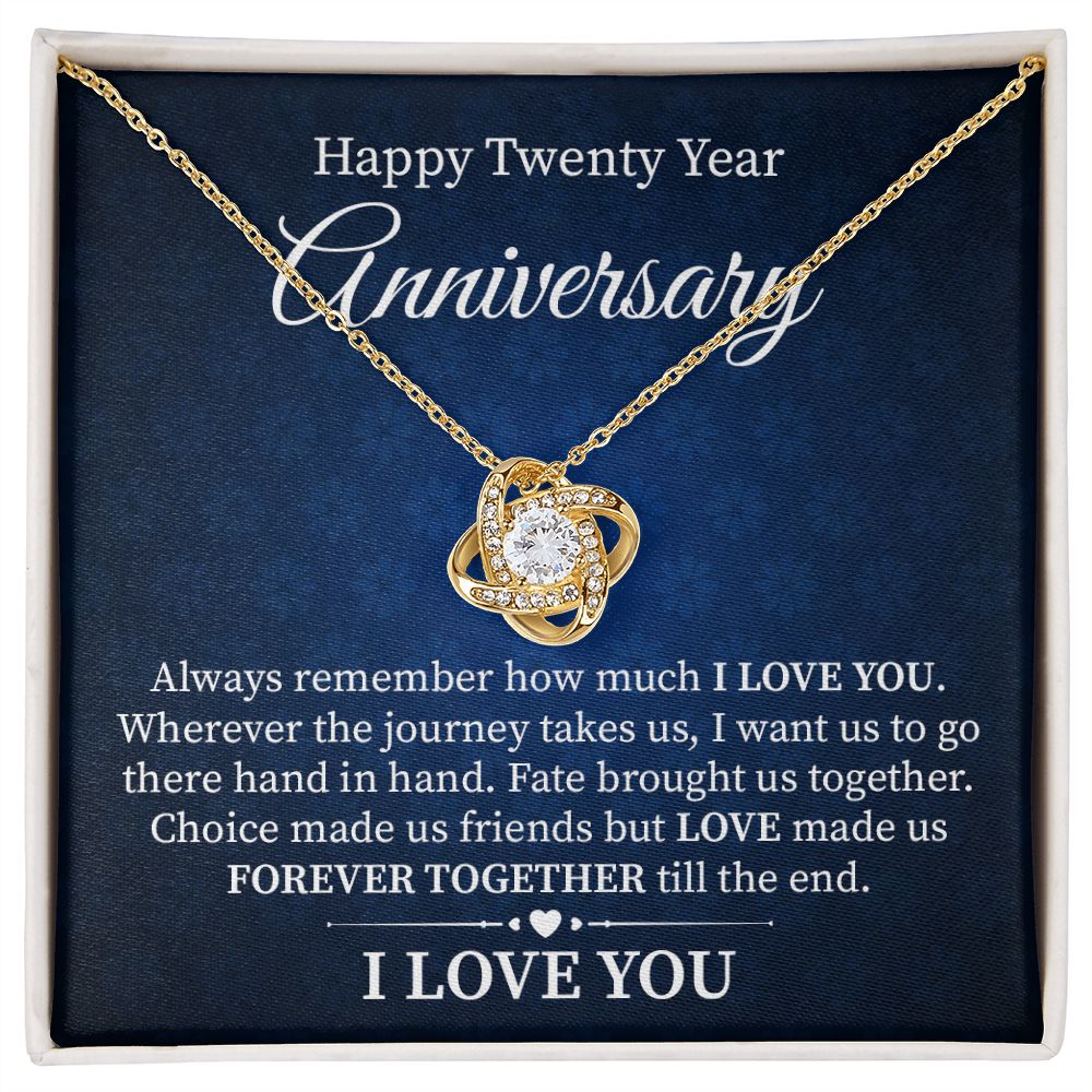 Happy 20 Year Anniversary Fate Brought Us Together I Love You