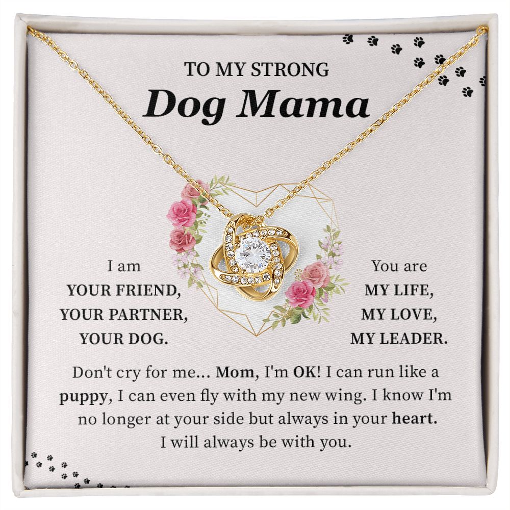 To My Strong Dog Mama - I Will Always Be With You, Mother's Day Birthday Gifts For Dog Mom From Son/Daughter