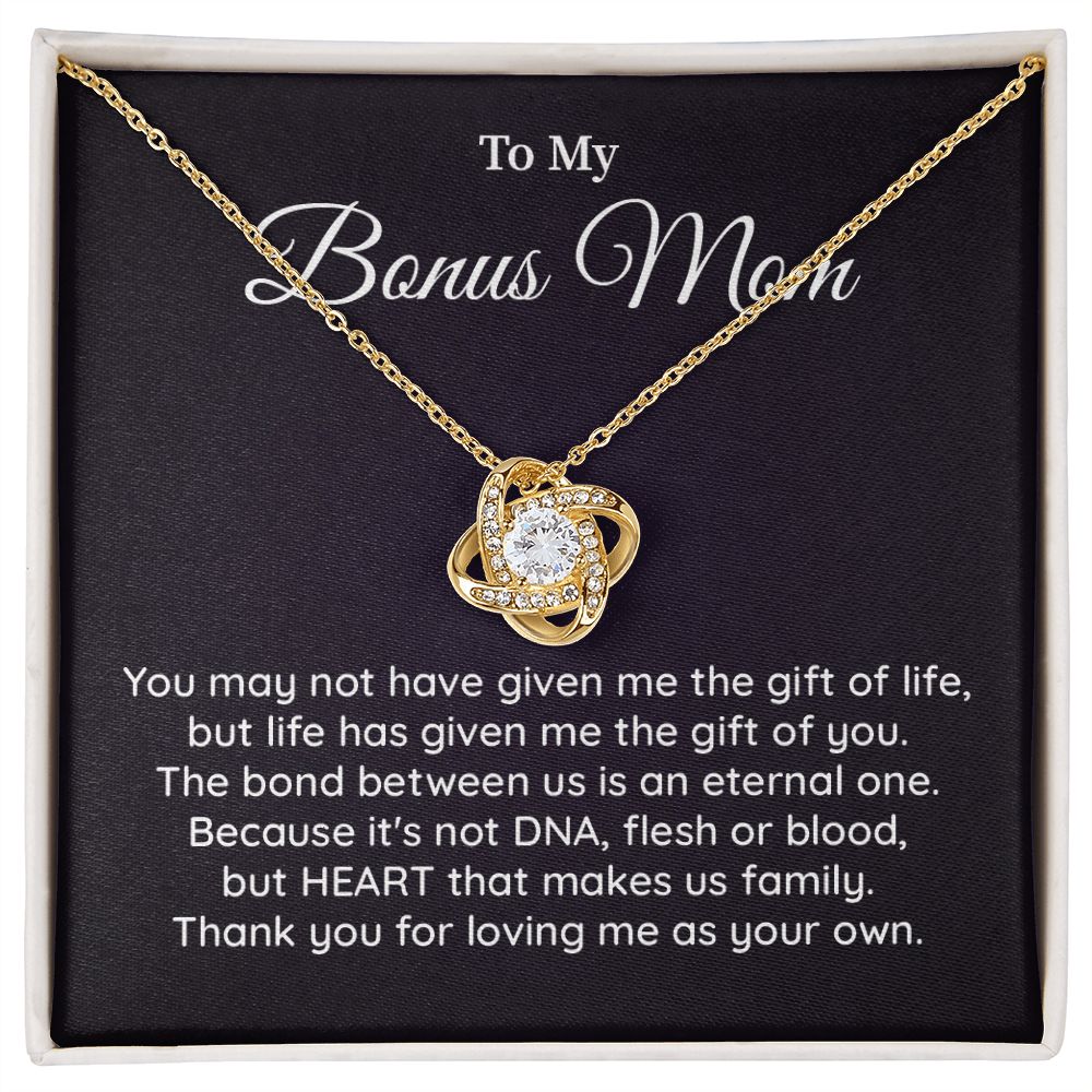 To My Bonus Mom Heart That Makes Us Family, Thank You For Loving Me As Your Own