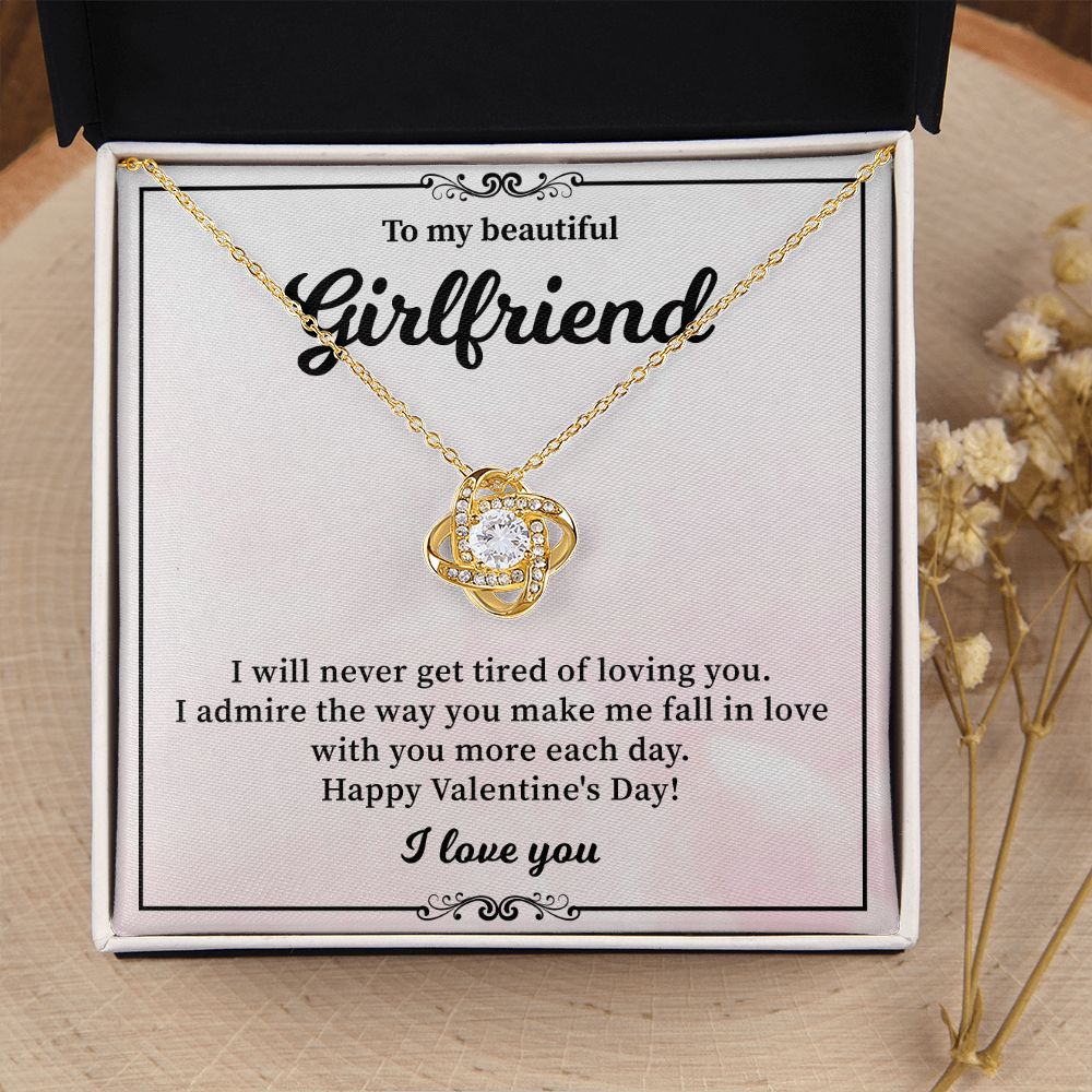 To My Beautiful Girlfriend I love You Happy Valentine's Day
