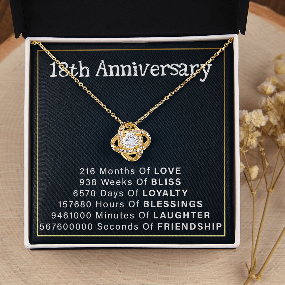18th Anniversary 567600000 Seconds Of Friendship