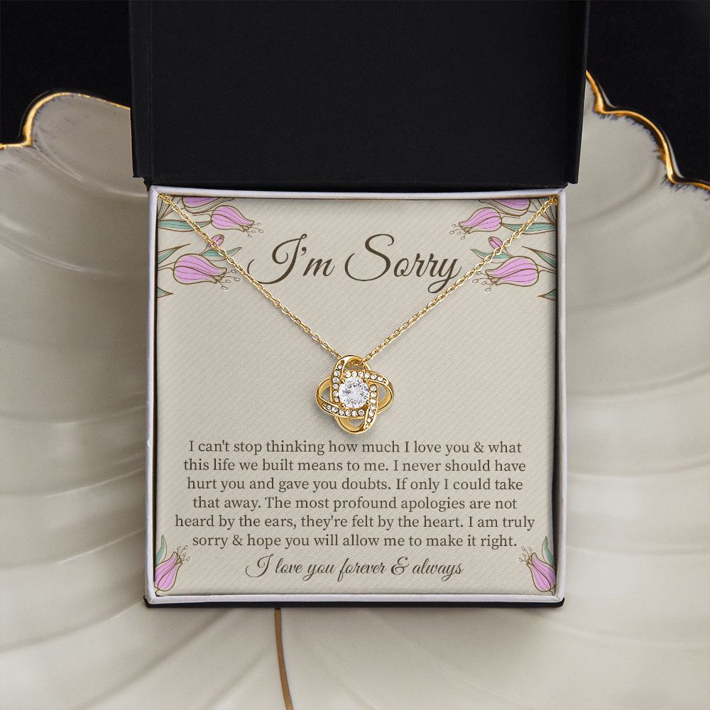 I'm Sorry I Love You Forever and Always