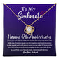 To My Soulmate  Happy 47th Anniversary Love, Your Husband