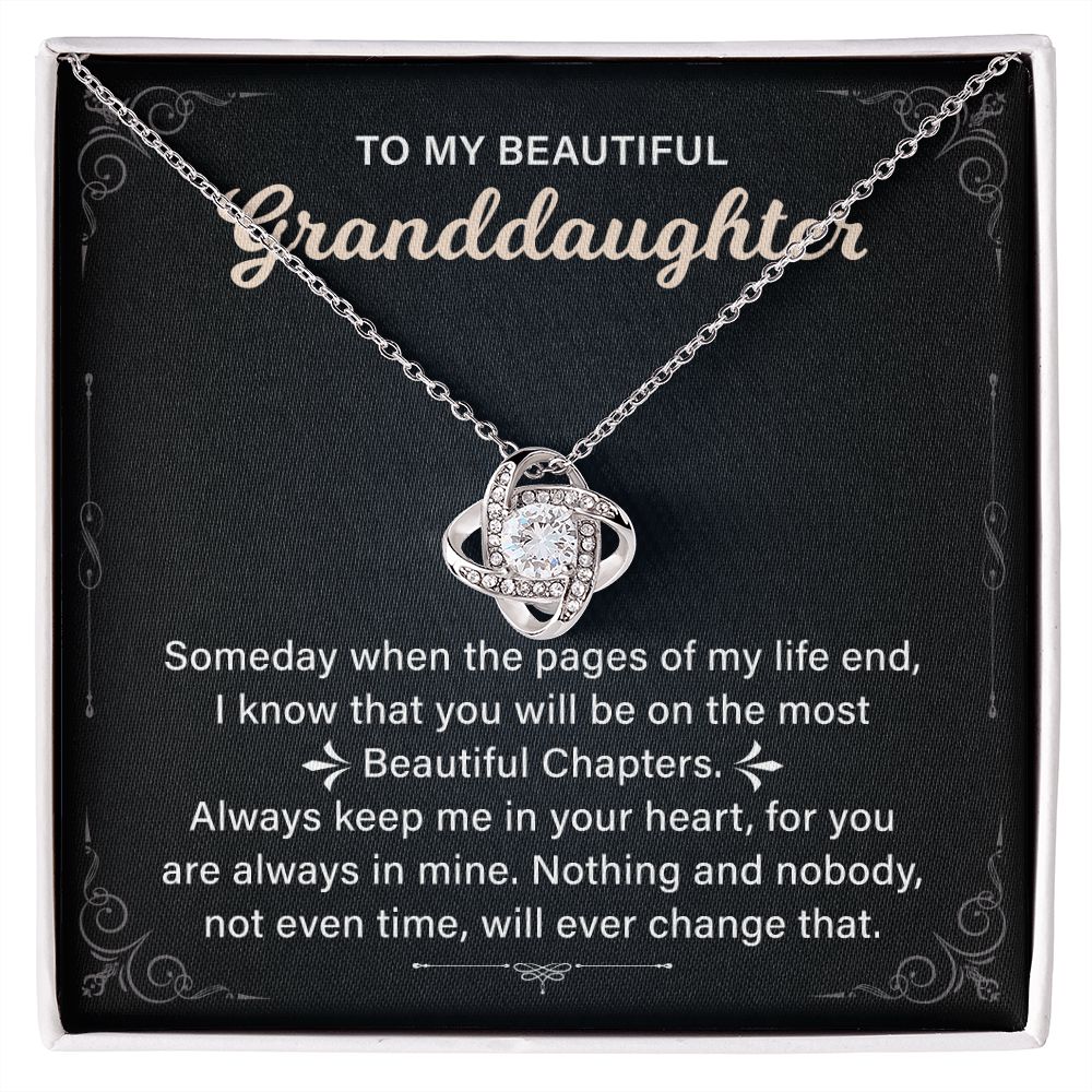To My Beautiful Granddaughter I Know That You Will Be On The Most Beautiful  Chapters