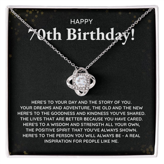 Happy 70th Birthday Here's To Your Day And The Story Of You