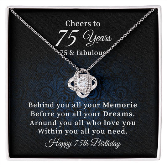 Cheers To 75 Years  Around You All Who Love You Within You All You Need  Happy Birthday