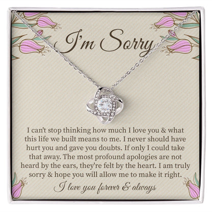 I'm Sorry I Love You Forever and Always
