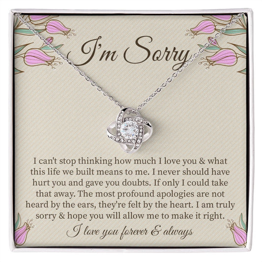 I'm Sorry I Love You Forever and Always