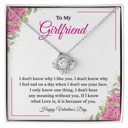 To My Girlfriend Happy Valentine's Day Love You Forever