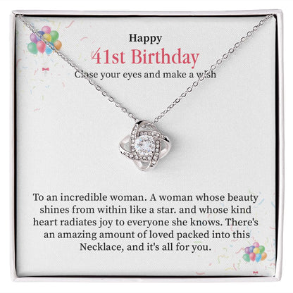 Happy 41St Birthday Close Your Eyes And Make A Wish