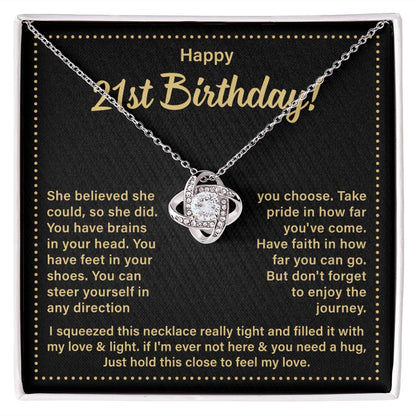 Happy 21st Birthday  Just Hold This Close To Feel My Love