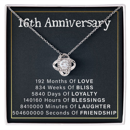 16th Anniversary 504600000 Seconds Of Friendship