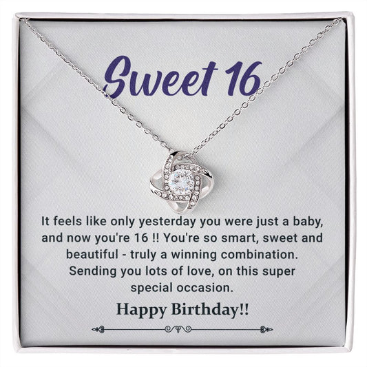 Sweet 16 Sending You Lots Of Love , On This Super Special Occasion