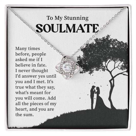 To My Stunning Soulmate - Many Times Before, Stunning Gifts For Your Soulmate With Heartfelt Message Card