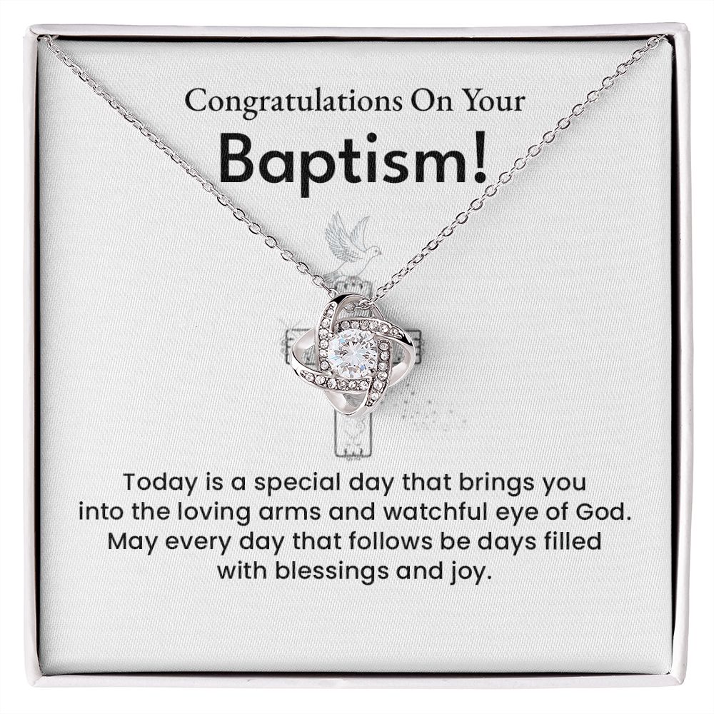 Congratulations On Your Baptism May Everyday That Follows Be Day Filled With Blessings And Joy