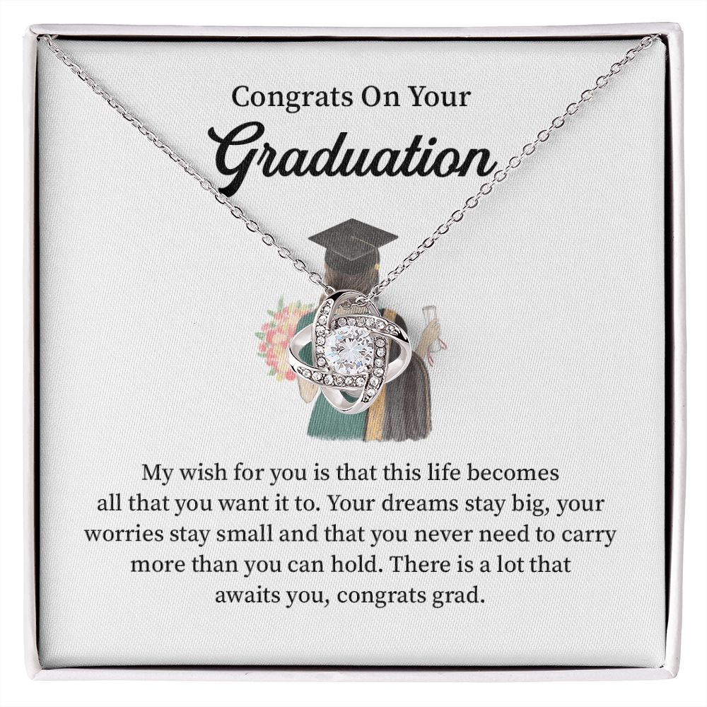 Graduation Gift Necklace for Daughter, Sister, Niece
