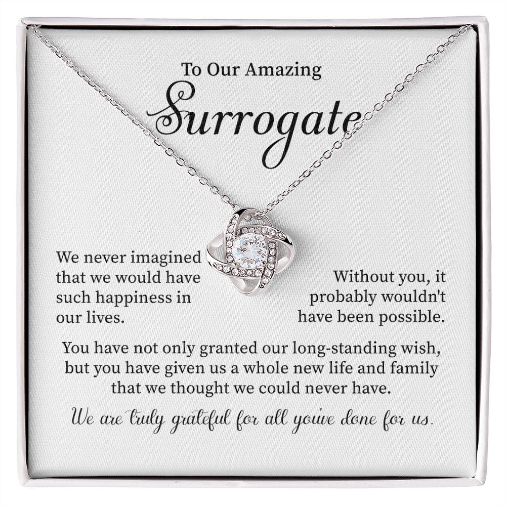 To Our Amazing Surrogate We Are Truly Grateful For All You've Done For Us