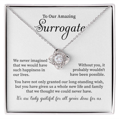 To Our Amazing Surrogate We Are Truly Grateful For All You've Done For Us