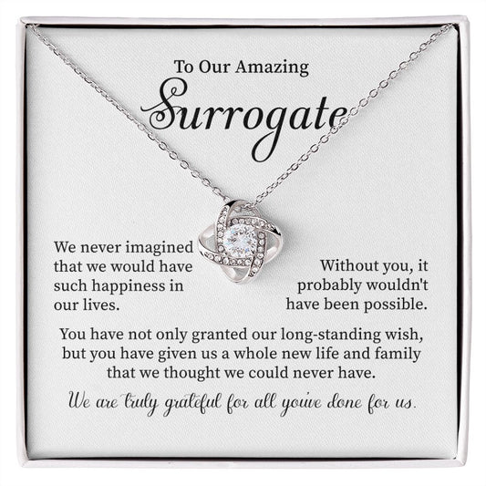 To Our Amazing Surrogate We Are Truly Grateful For All You've Done For Us