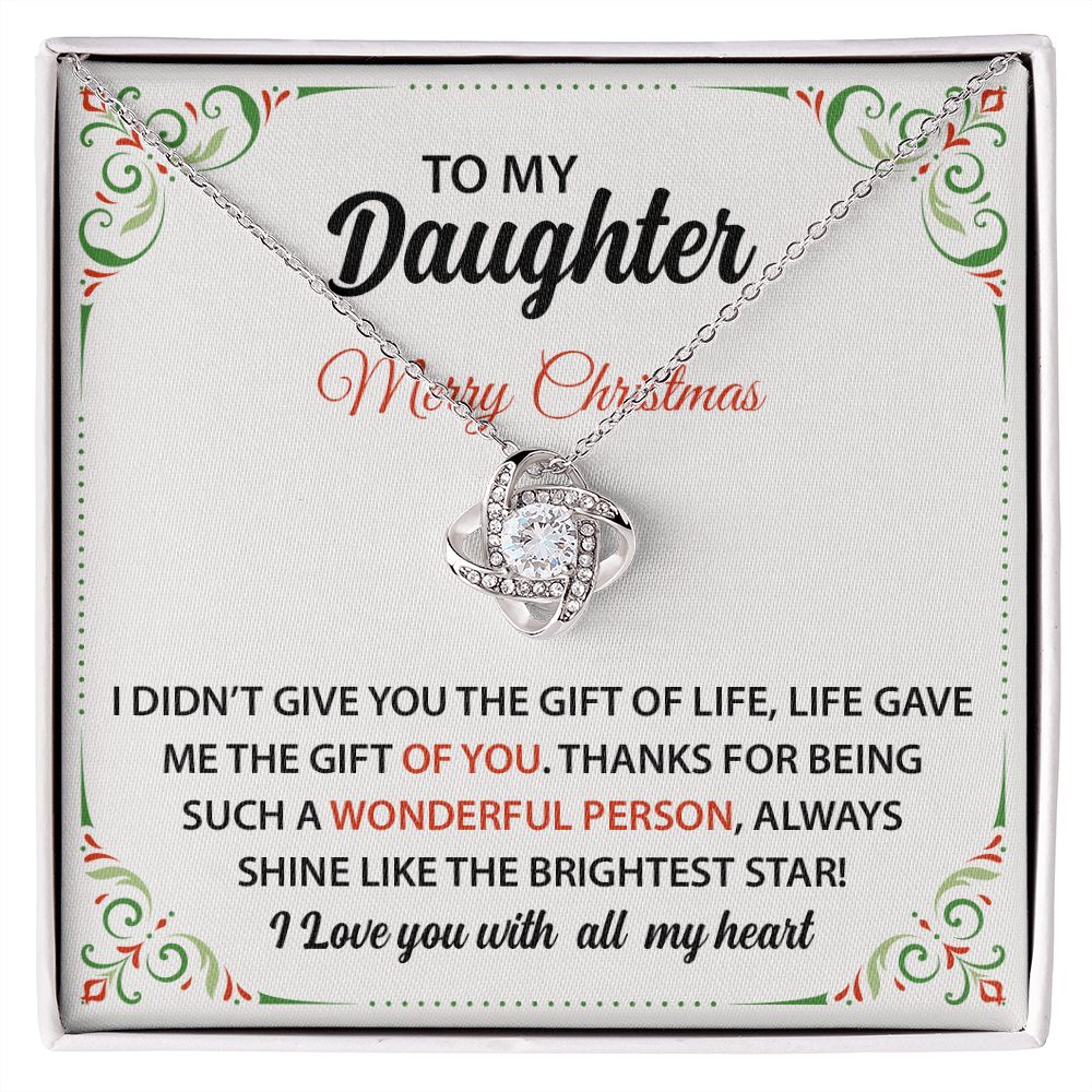 To My Daughter Marry Christmas