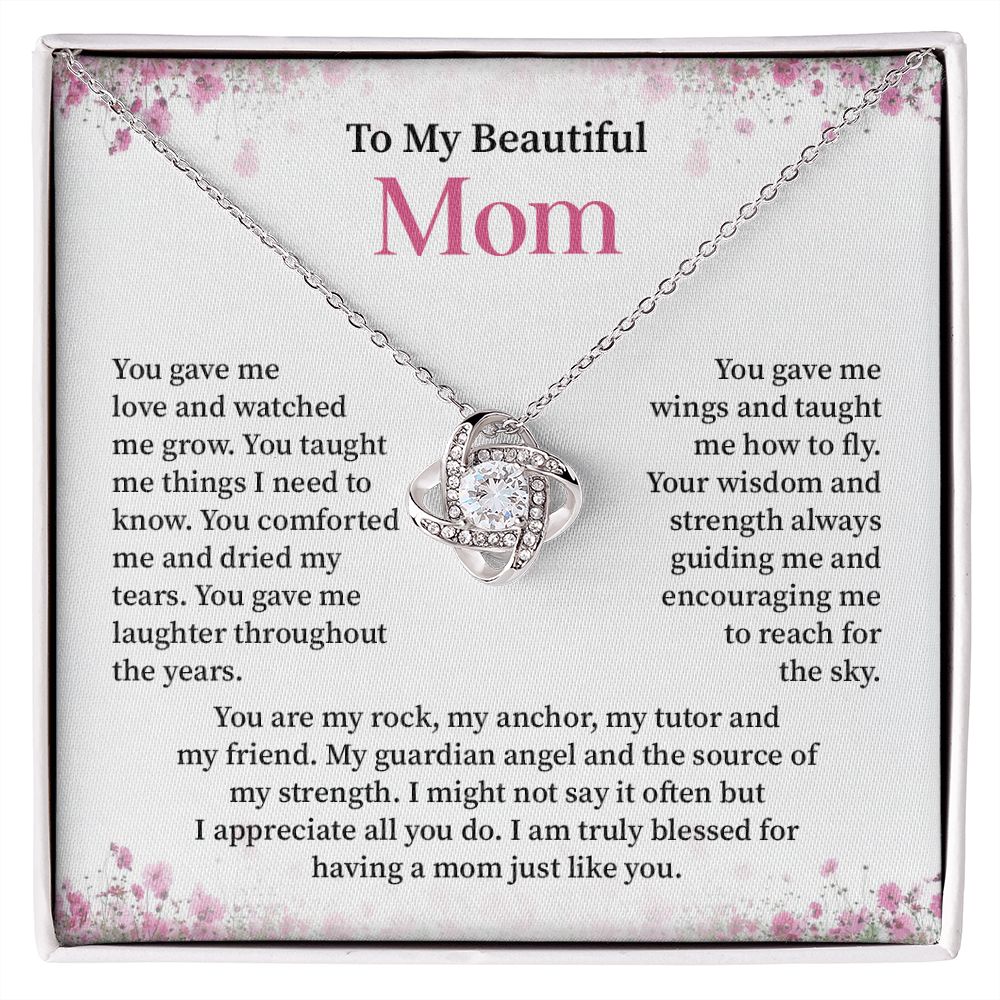 To My Beautiful Mom I Am Truly Blessed For Having A Mom Just Like You