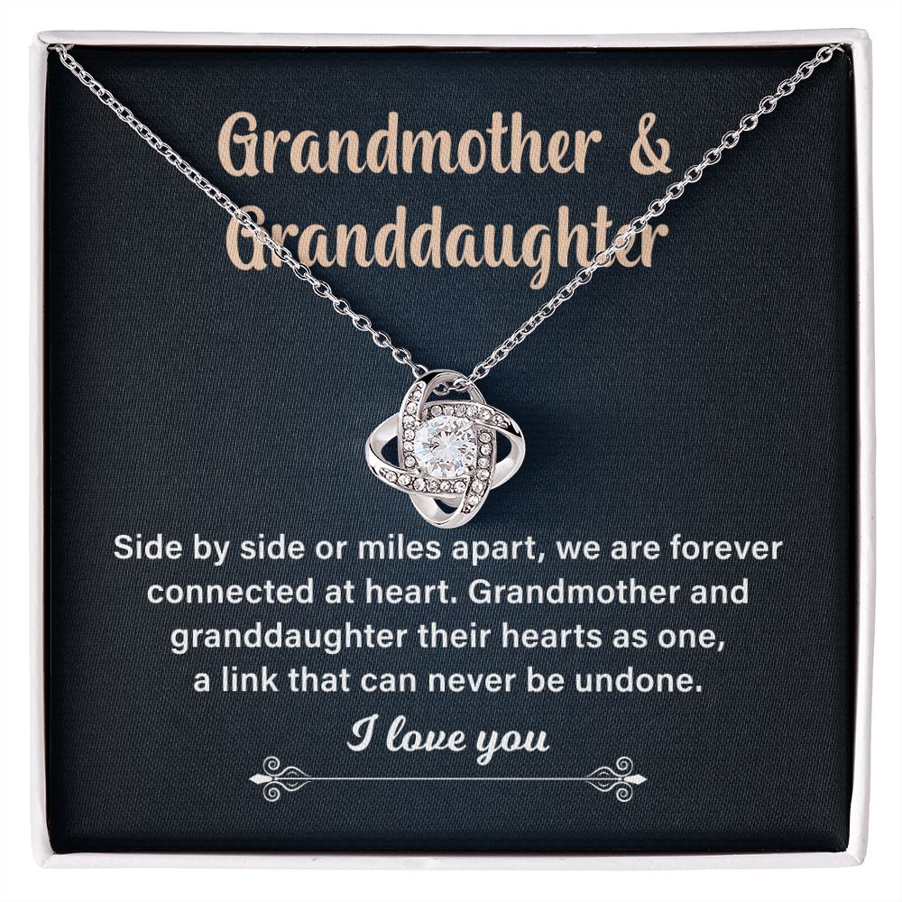 Grandmother & Granddaughter We Are Forever Connected At Heart