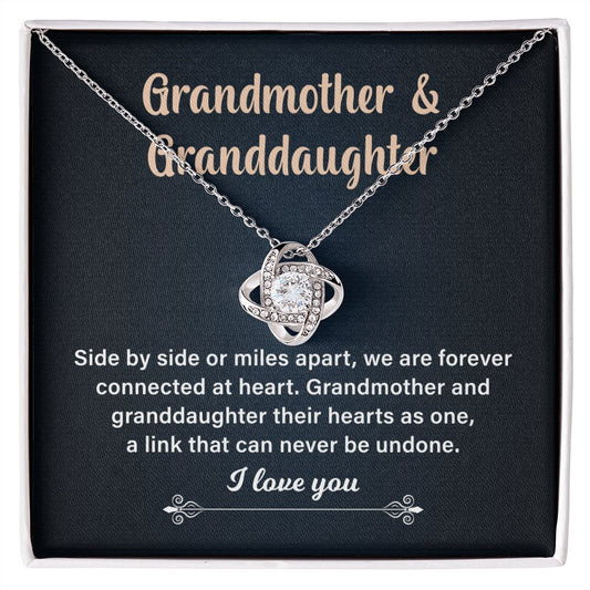 Grandmother & Granddaughter We Are Forever Connected At Heart