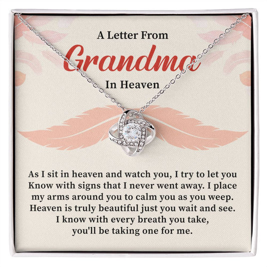 A Little From Grandma In Haven I know With Every Breath You Take You'll Be Taking One For Me