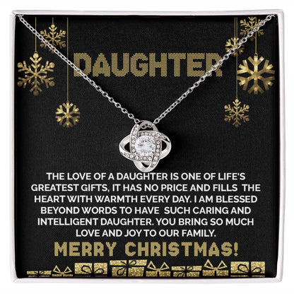 A Merry Christmas Gift for My Beloved Daughter: Wishing You Joy, Love, and Warmth