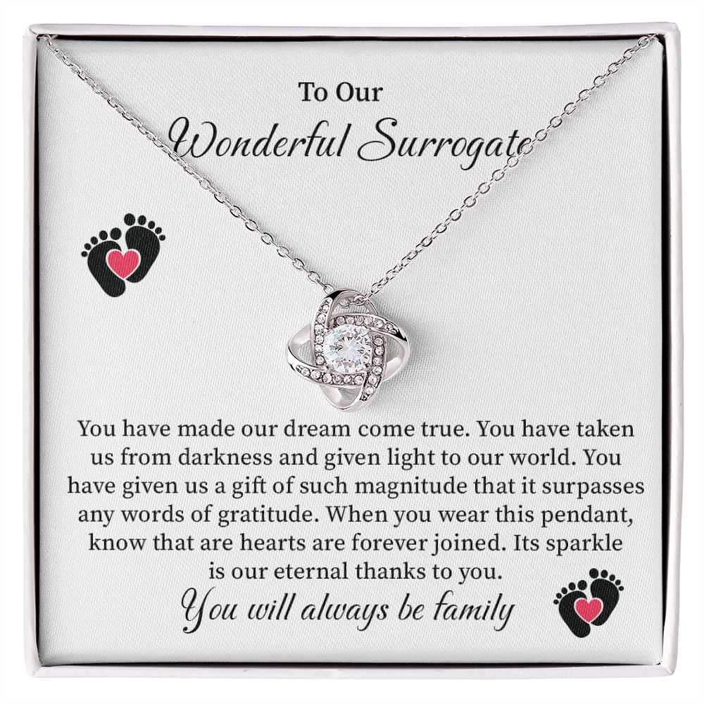 To Our Wonderful Surrogate You Will Always Be Family