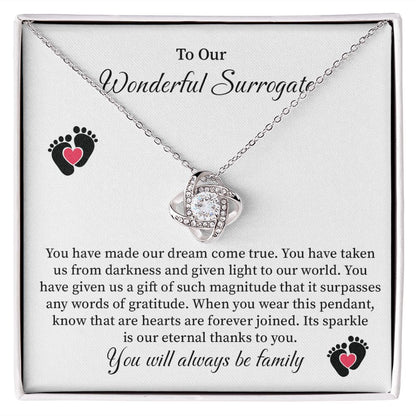 To Our Wonderful Surrogate You Will Always Be Family