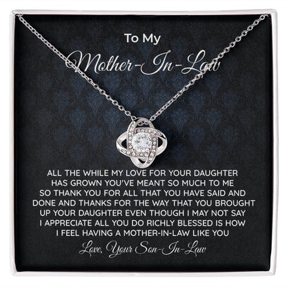 To My Mother-In-Law I Feel Having A Mother-in-law Like You Love, Your Son-In-law