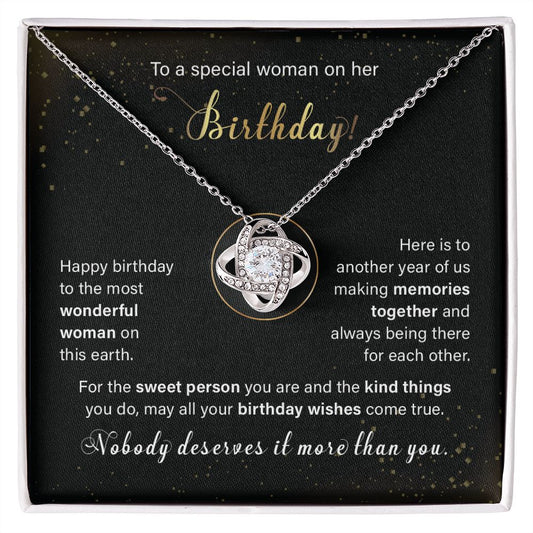 Birthday - Nobody deserves it more than you