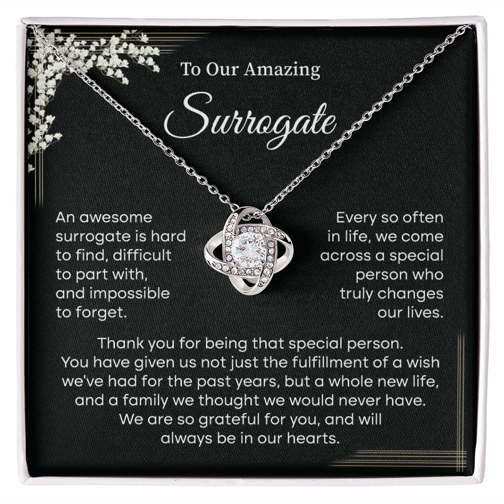 To Our Amazing Surrogate You Will Always Be In Our Hearts