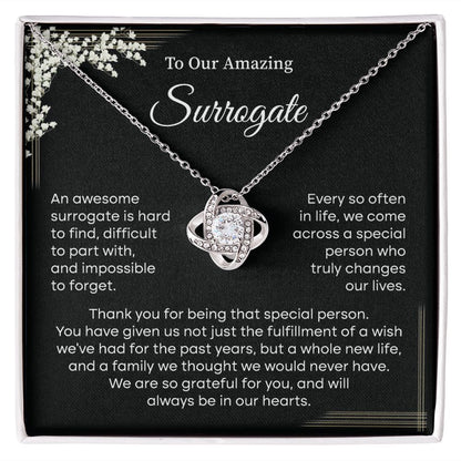 To Our Amazing Surrogate You Will Always Be In Our Hearts