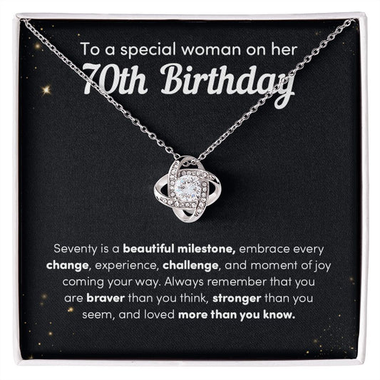 To A Special Woman On Her 70th Birthday Seventy  Is A Beautiful Milestone